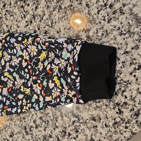 CYNTHIA ROWLEY X BANDIER CALI/YORK CROPPED LONG SLEEVE SWEATSHIRT. SIZE LARGE. - Picture 5 of 8